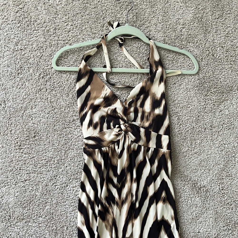 Maxi pattern dress